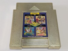 Quattro Adventure Nintendo NES Authentic Camerica Gold Cartridge 4-in-1 Tested