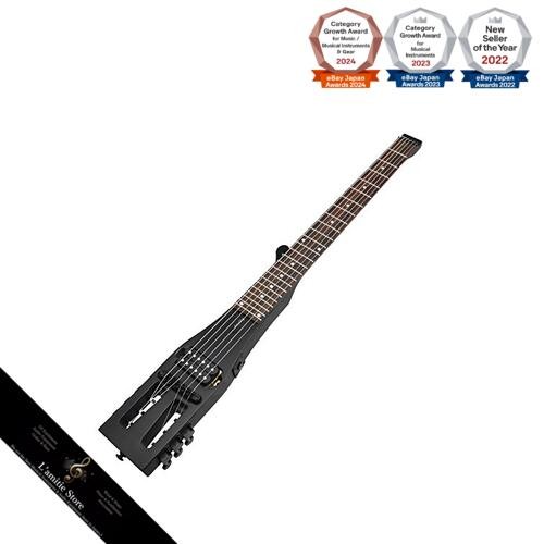 Anygig Portable Travel Electric Guitar 82CM 1.6KG Black 25.5
