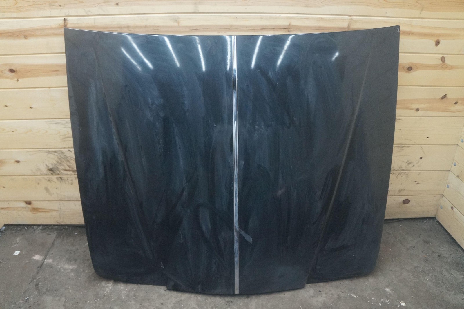Front Hood Bonnet Panel Assembly Black (9500701) Bentley Turbo R 1991 *Note