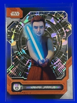 Caleb Dume The Bad Batch Gold 11/50 Topps Star Wars High Tek 2024 #58