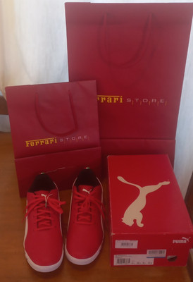 Deadstock 2018 Puma Ferrari SF Selezione II Rosso Corsa Mens US 9.5 Complete Kit