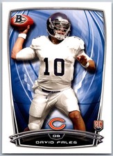 2014 Bowman 20 David Fales Rookies Chicago Bears Football Card