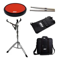 (STRIKE SERIES™️) Marching Drum Corps Practice Pad 14" - Deal Pack With Pad, Sta