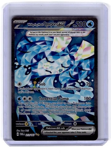 Wellspring Mask Ogerpon ex 213/167 Holo SIR SV06: Twilight Masquerade NM