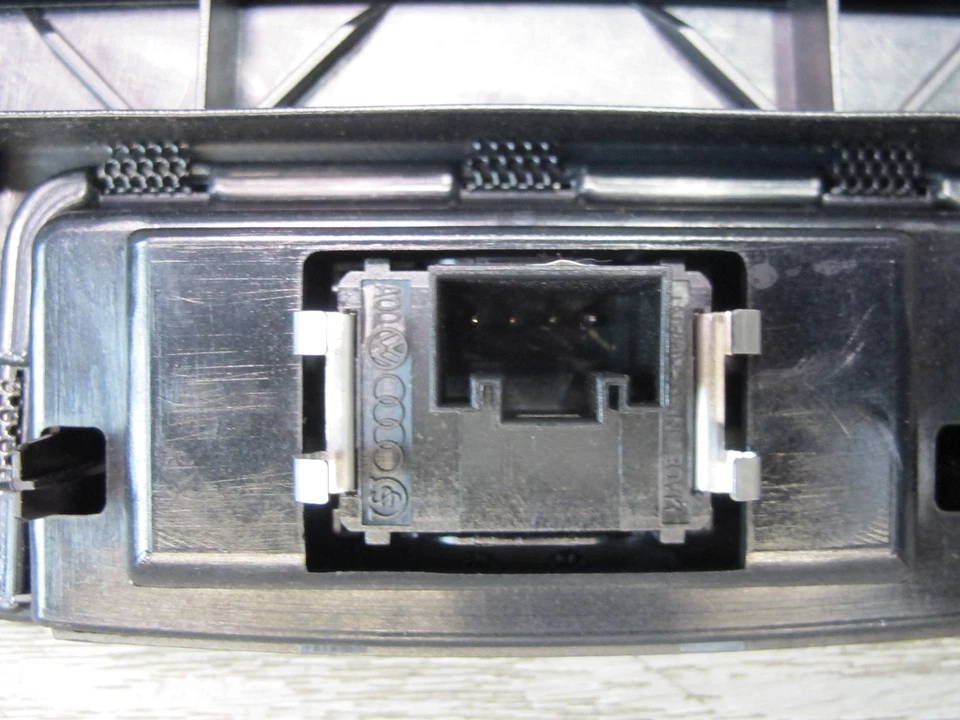 05-10 VW JETTA RABBIT R32 GTI TABLERO CENTRO VENTILACIÓN SUPERIOR REJILLA MOLDURA CUBIERTA OEM Foto 4 de 4