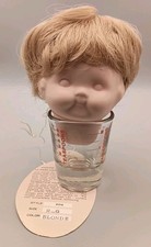 Playhouse Collections Doll Wig Bob Size 8-9 Blonde Full Cap Short Straight NEW