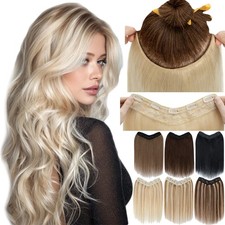 CLEARANCE One Piece Russian Remy Human Hair Extensions Full Head Thick Clip in