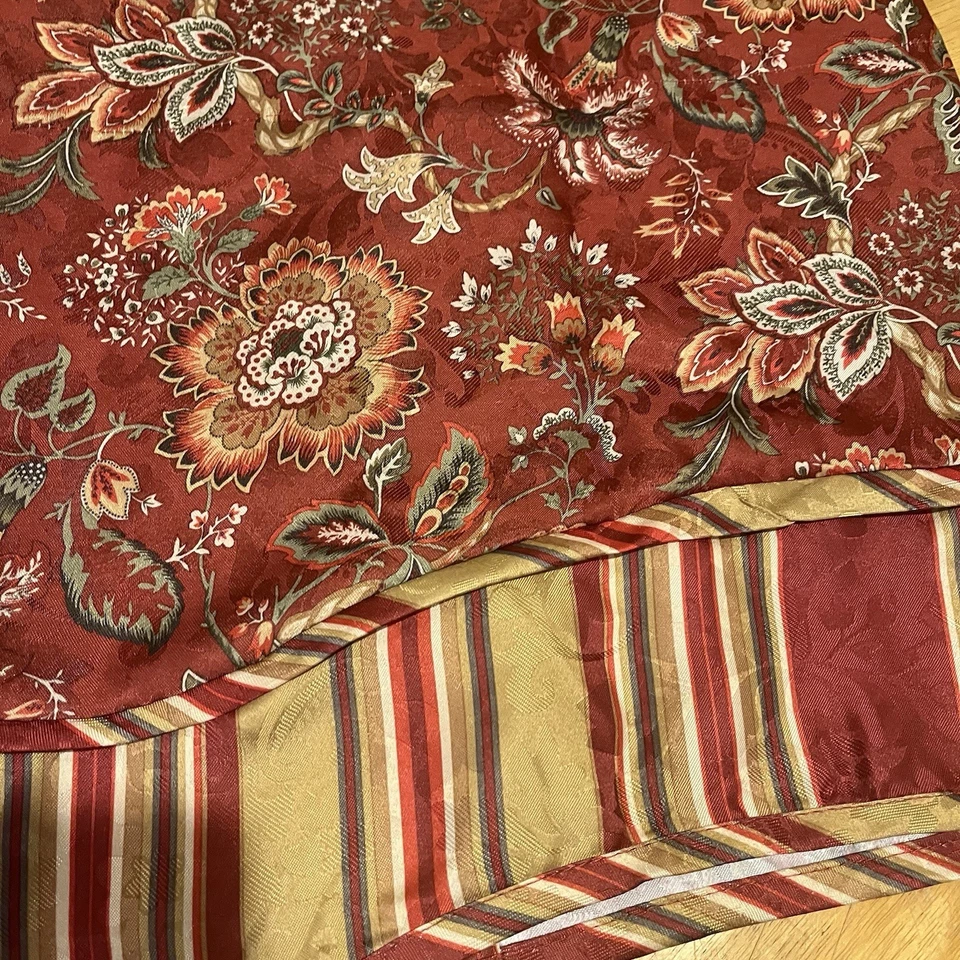 Waverly Navarra фермерский дом зубчатый балдахин род карман оконная занавеска 52x19"" - Изображение 3 из 4