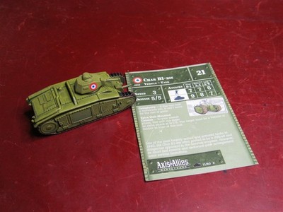 Axis & Allies Miniatures 11/60: Char B1-BIS