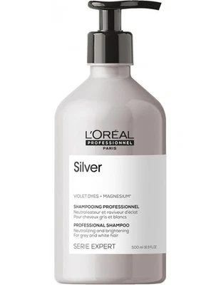 LOREAL SERIE EXPERT L'Oreal Professionnel Serie Expert Silver shampoo 16.9 oz New Pack
