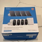 AOSU SolarCam Max System C7S2CH11 4 Wireless Outdoor 5MP Solar Cameras Open Box