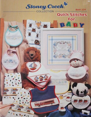 Quick Stitches For Baby Sampler Boarders Cross Stitch Patterns By Stoney Creek