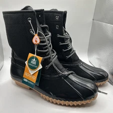 Sporto Dakota Pebble Waterpoof Duck Boots size 9 m