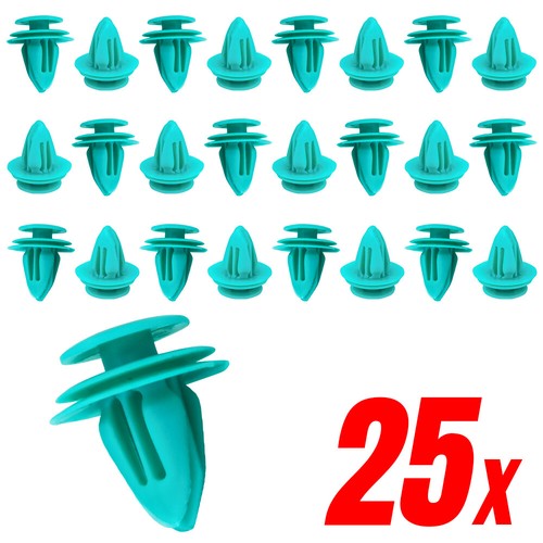 Mean Mug Auto 25x Door Trim Panel Retainer 9mm Hole Clips For Toyota 90467-10188 - Picture 1 of 6