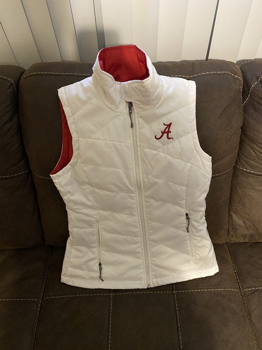 Womens Alabama Crimson Tide Reversible Quilted Vest (4A11)