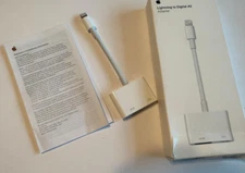 Apple Lightning Digital AV Adapter MD826AM/A - A1438 Original Functional Tested