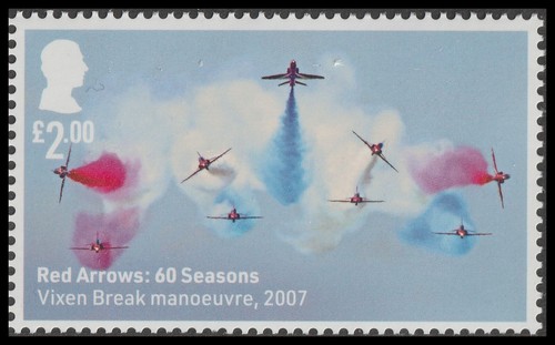 GB 5176-5183 Red Arrows 60 seasons set 8 MNH 2024 - Picture 7 of 9