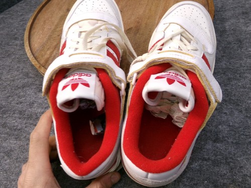 adidas Forum 84 Low 'Team Power Red' GY6981 Men's Shoes Sneakers Size 8.5 US - Picture 10 of 12