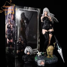 3 Heads with Box Statue NieR:Automata YoRHa No. 2 Type B 18in PVC Figure 2B Gift