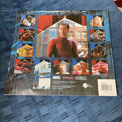 Spider-Man Movie 3 Fans calendar 2007 Vintage Great Pictures McGuire Dunst
