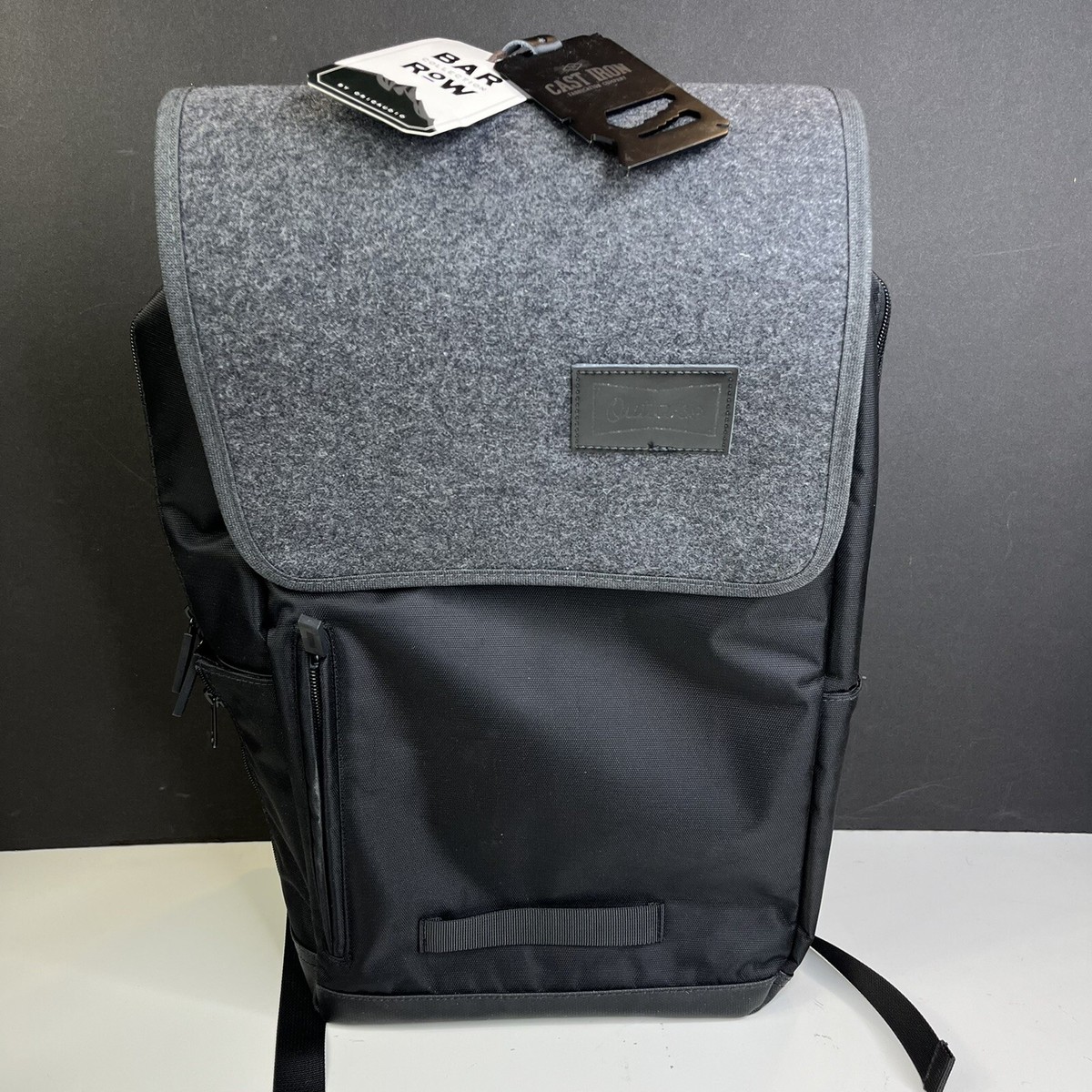NWT Origaudio Barrow Pack Collection Backpack Laptop Bag Flap Top