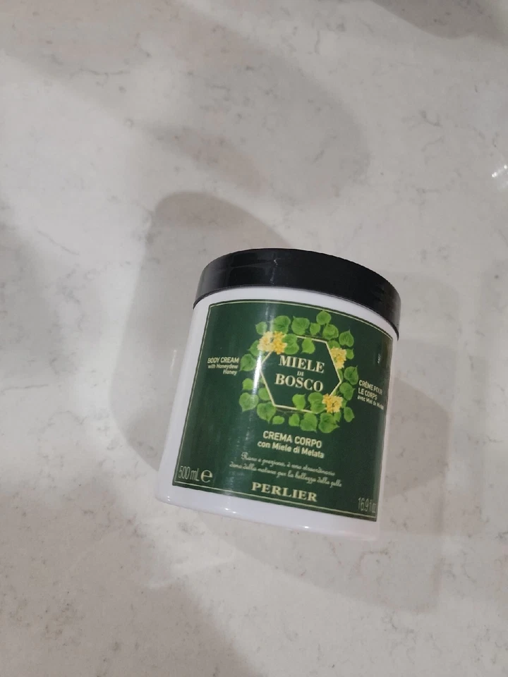 Perlier Miele Di Bosco Supersize Honeydew Honey Body Cream 16.9-oz / 500-ml NEW! - Image 2 of 4