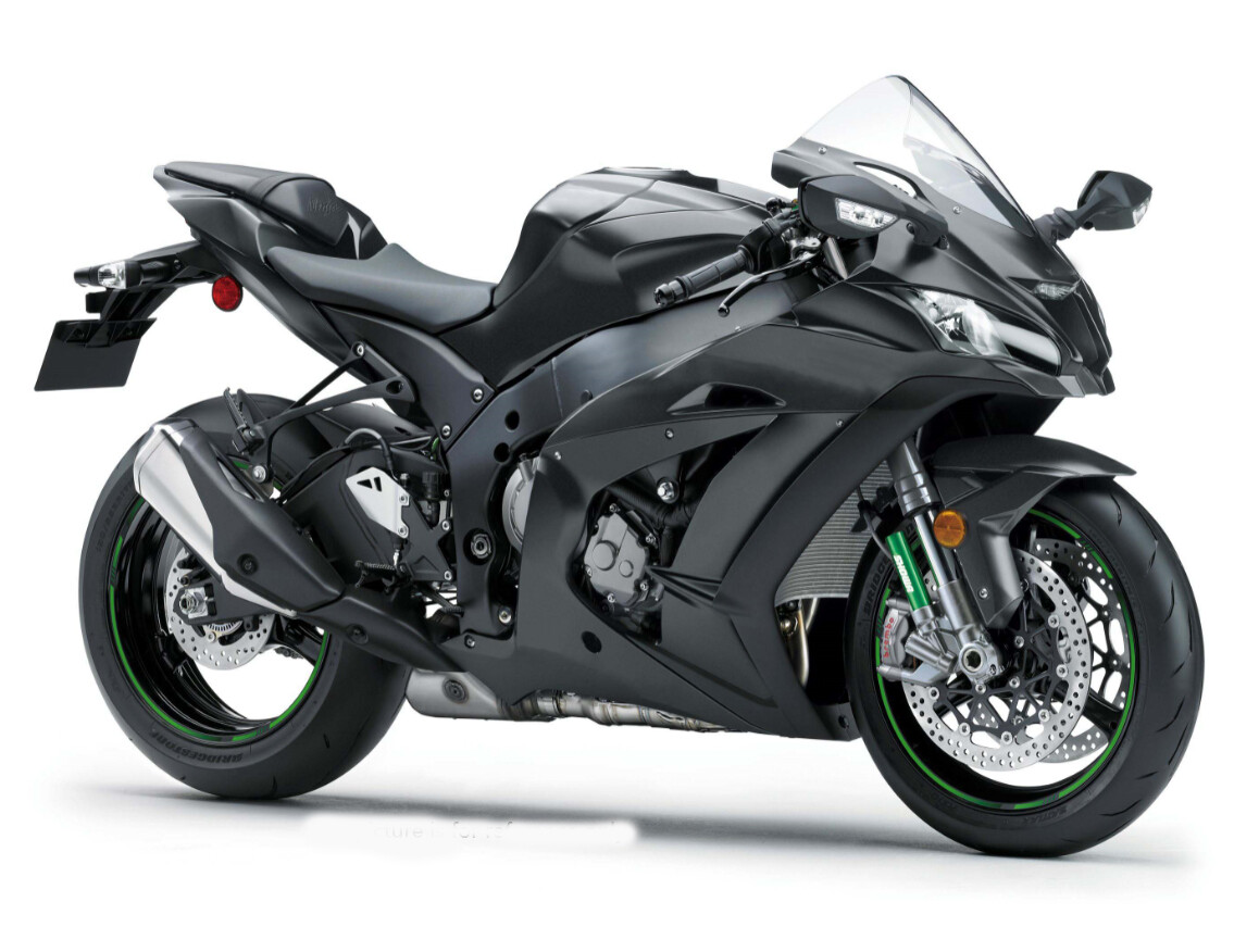 Matte Black Fairing Kit for Kawasaki 2016- 2020 Ninja ZX10R
