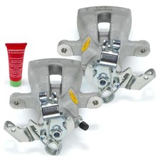 2X HELLA Pinza Freno Posteriore Sinistra + Destra Adatto Per Chevrolet - 2