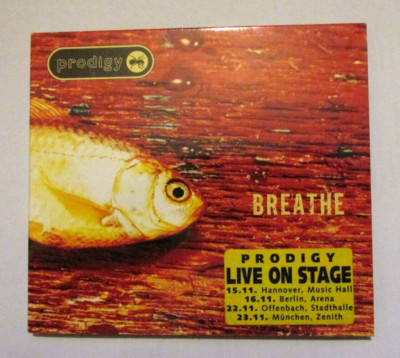 Prodigy   Breathe - Maxi CD (INT 827.927) XL Recordings 1996 - Digi -Zustand gut