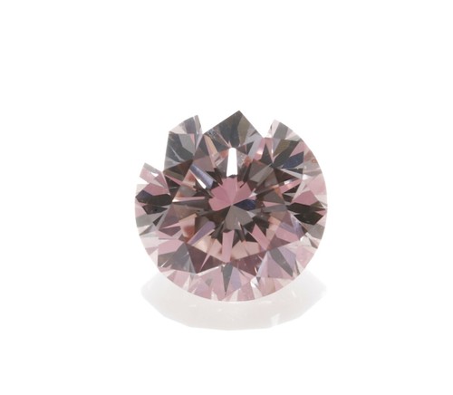 0.17ct Natural Loose Fancy Light Pink Diamond Round VS2 From Argyle Mine - Picture 7 of 10