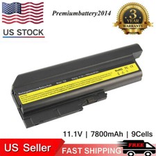 9 Cell Battery for IBM Lenovo ThinkPad T61 T61p T60 R61 R61i R60 T500 W500 R500