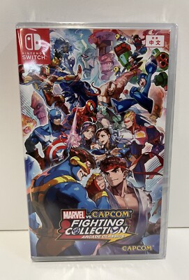 MARVEL VS CAPCOM FIGHTING COLLECTION ARCADE CLASSICS SWITCH ASIA VERSION NEW