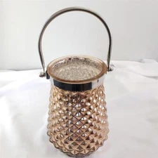 = Home Essentials 11"H 6"D Xmas Copper Merch Lantern 1944