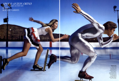 2008 Leibovitz Gisele Bündchen Daria Werbowy Doutzen Kroes MAGAZINE  EDITORIAL