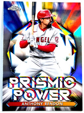 2021 Topps Chrome Baseball #PP-15 Anthony Rendon Prismic Power Insert