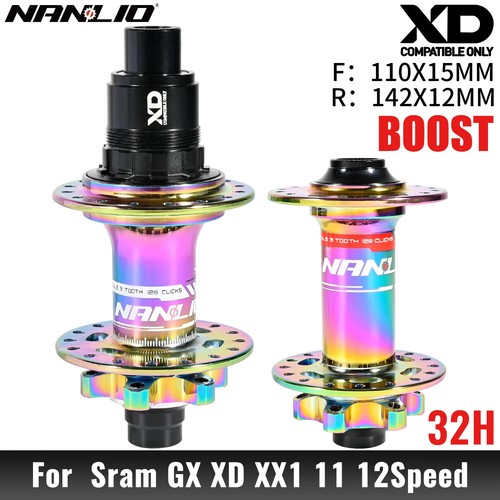 NanLio MTB Bicycle Hub 6 Pawls Boost 12x148MM 28/32Holes HG XD MS 8-12 Speed - Picture 42 of 48