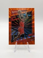 Coby White 2020-21 Panini Donruss Orange Holo Lazer #165 Bulls