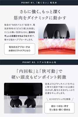 MYTREX MT-EHP22B EMS HEAD SPA Pro Electric Needle Brush Head Spa