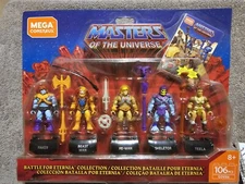 Masters Of The Universe Mega Construx 5 Pack 2018 Faker Beastman Teela Skeletor 