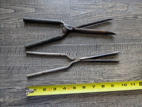 2 Vintage Metal Curling Irons: Francois Marcel Marceline USA & Marcel GERMANY - Picture 10 of 10