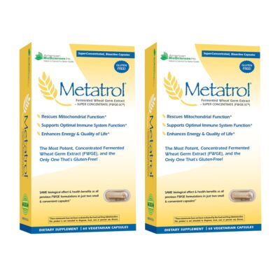 American BioSciences Metatrol 2-Box Bundle Mitochondrial Rescue & Daily Immun...