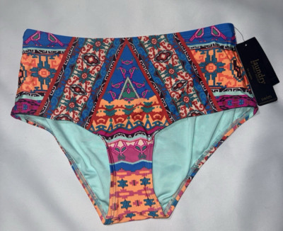 Laundry by Shelli Segal Floral Multi design Bikini Bottom  Small