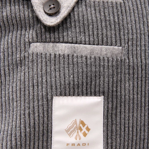 6852AZ GIACCA VELLUTO UOMO FRADI MAN VELVET JACKET - Picture 4 of 4