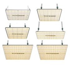 VIVOSUN 100W/150W/200W/300W/400W LED Grow Light Full Spectrum for Indoor Plants