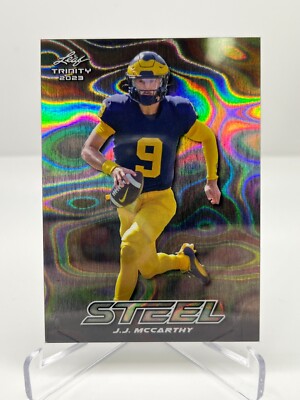 2023 LEAF TRINITY J.J. MCCARTHY STEEL LAVA S-37 MICHIGAN