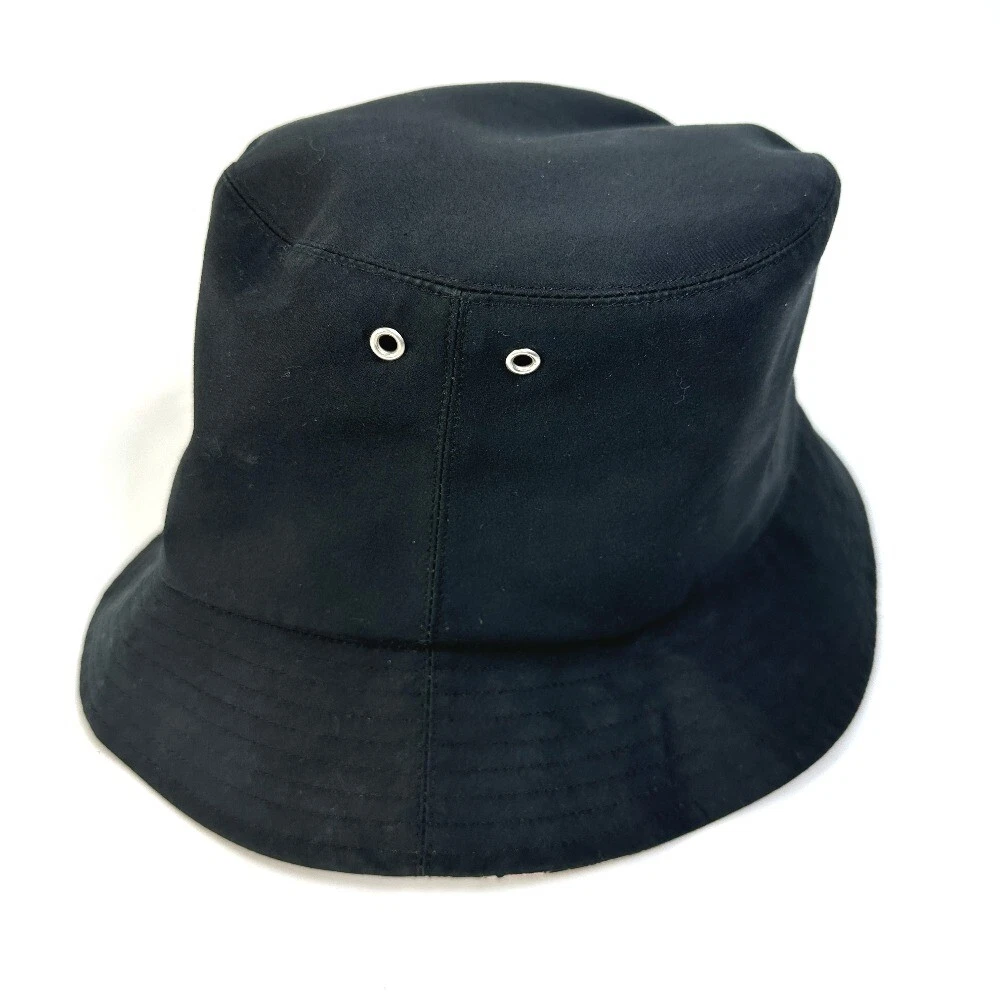 Dior 95TDD923A130 Oblique TEDDY D Bob Hat Chapeau Seau Noir