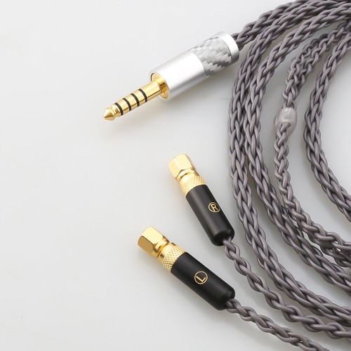 Silver Plated Replacement Cable For HiFiMan HE400 HE5 HE6 HE300 HE4 HE500 HE6 - Picture 12 of 38
