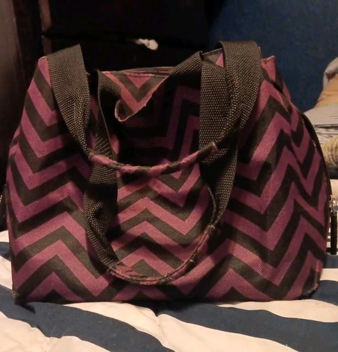 Nicole Miller New York Lunch Box Purple/Black - 第 2/4 張圖片