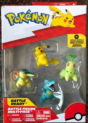 Brinquedo Pokemon - Battle Figure Pack Chikorita em Promoção na