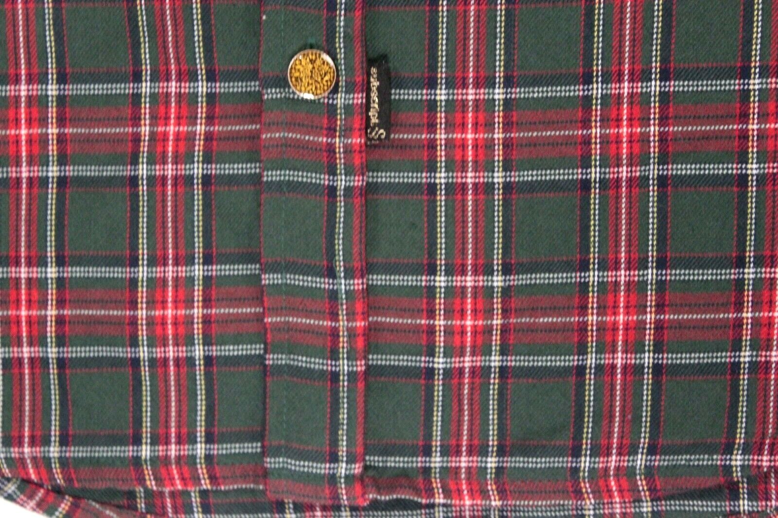 WOMENS Subscript  Check Plaid Blouse Button Shirt… - image 7